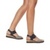Remonte Damen Sandalette Schwarz D6453-01 Schuhe