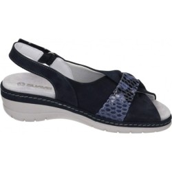 Suave Damen Sandale Blau 710060-05 Schuhe