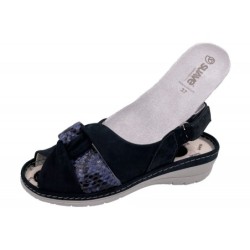 Suave Damen Sandale Blau 710060-05 Schuhe