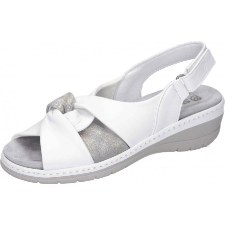 Suave Damen Sandale Weiß 710059-03 Schuhe