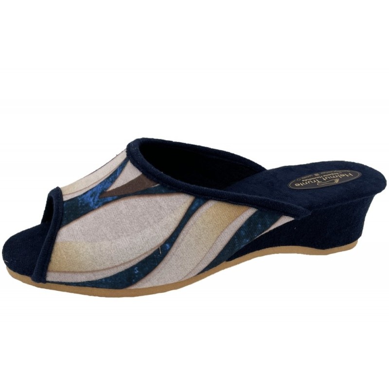 Trunte Hausschuhe Blau 15290 Schuhe