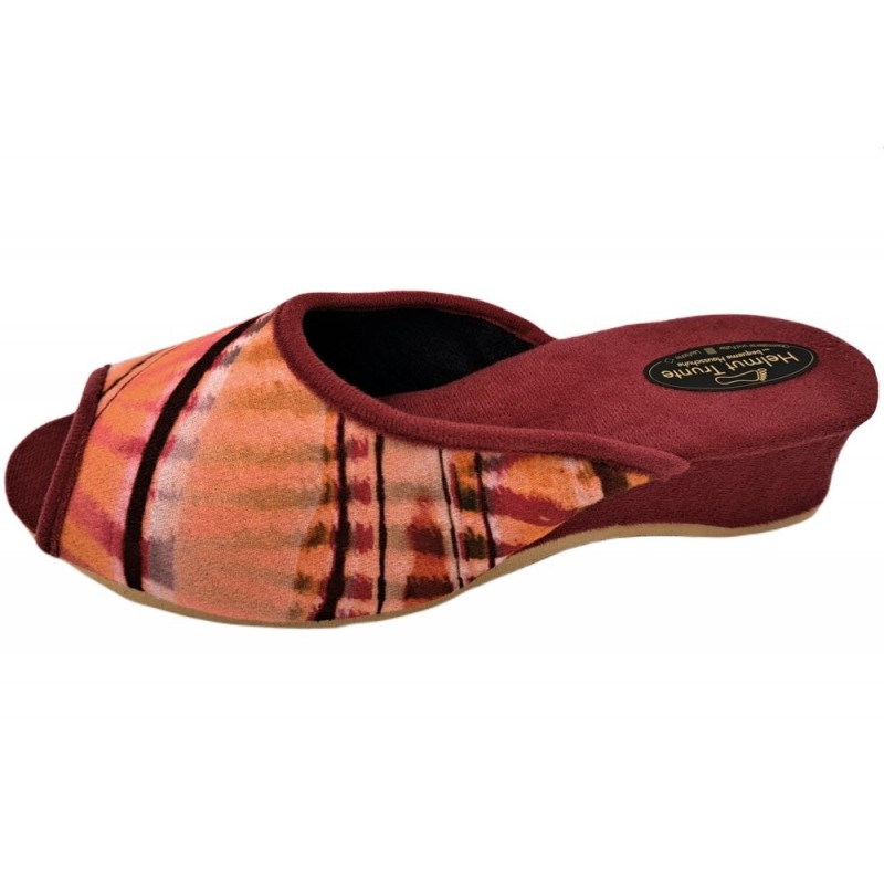 Trunte Hausschuhe Orange/Rot 15030 Schuhe