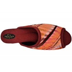Trunte Hausschuhe Orange/Rot 15030 Schuhe