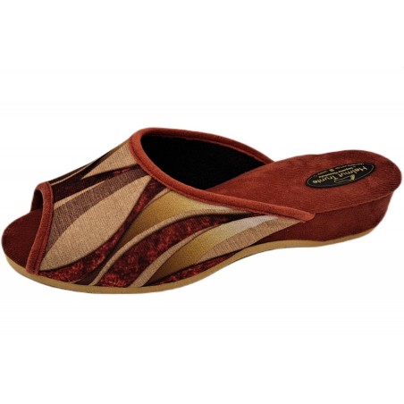 Trunte Hausschuhe Rost Orange 95270 Schuhe