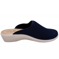 Fly Flot Damen Hausschuh Blau 330019-05 Schuhe