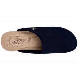 Fly Flot Damen Hausschuh Blau 330019-05 Schuhe