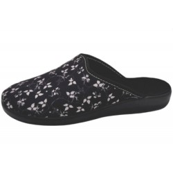 Padero Damen Hausschuhe Schwarz 511-00-0009 Schuhe