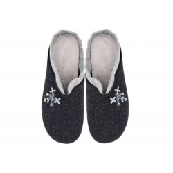 Damen Hausschuh Filz Pantoffel 511010002 Schuhe
