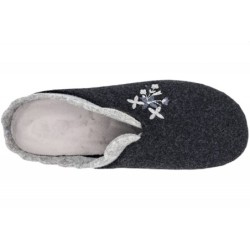 Damen Hausschuh Filz Pantoffel 511010002 Schuhe