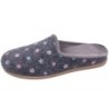 Damen Hausschuh Pantoffel Grau 511400050 Schuhe