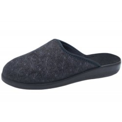 Padero Damen Hausschuhe Dunkelgrau 511410003 Schuhe