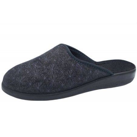 Padero Damen Hausschuhe Dunkelgrau 511410003 Schuhe