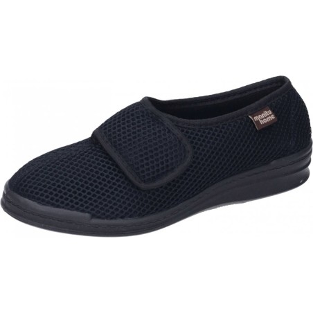 Manitu Damen Hausschuhe Schwarz 340174-01 Schuhe