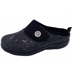 Fly Flot Damen Pantoffel Schwarz 864169 Schuhe