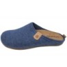 Rohde Damen Filzpantoffel Blau 6860-51 Schuhe