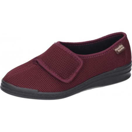 Manitu Damen Hausschuhe Weinrot 340174-41 Schuhe