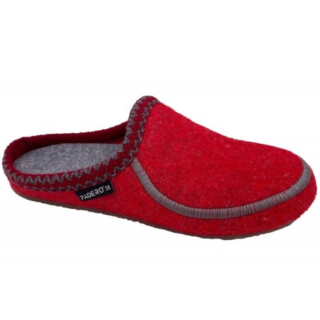 PADERO Hausschuhe MANI Rot 513-30-0020 Schuhe
