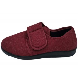 Padero Klett-Hausschuhe Rot 513-30-0026 Schuhe