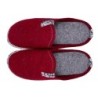 PADERO Hausschuhe TONI-Striped Dunkelrot 513-31-0002 Schuhe