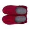 PADERO Hausschuhe Lana Dunkelrot 513310004 Schuhe