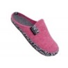 PADERO Hausschuhe TONI-Striped Rosa 513-33-0003 Schuhe