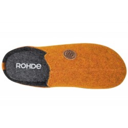 Rohde Filzpantoffel Foggia Fox Orange 6120-31 Schuhe