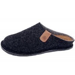 Rohde Damen Filzpantoffel Grau 6820-82 Schuhe