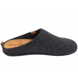 Rohde Damen Filzpantoffel Stone 6860-84 Schuhe
