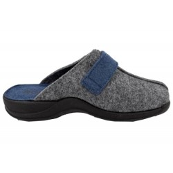 Rohde Damen Filzpantoffel Grau 2315-80 Schuhe