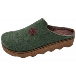 Rohde Filzpantoffel Hellgrün 6120-62 Schuhe