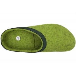 Hausschuhe Filz Clog Grün 513530006 Schuhe