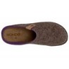 Rohde Damen Filzpantoffel Beige 6820-17 Schuhe