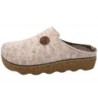 Rohde Filzpantoffel Foggia Silk Hellbeige 6120-13 Schuhe