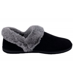 Skechers Hausschuhe Cozy Campfire Schwarz 167219 BLK Schuhe
