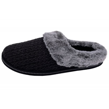 Skechers Hausschuhe Cozy Campfire Schwarz 16763 BLK Schuhe