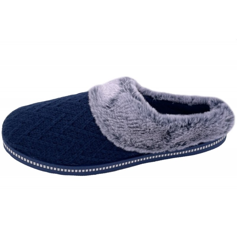 Skechers Hausschuhe Cozy Campfire Blau 167225 NVY Schuhe