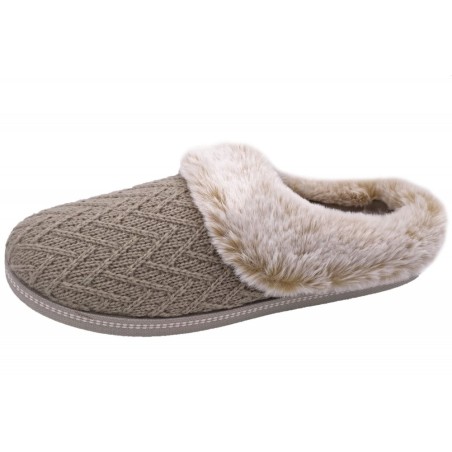 Skechers Hausschuhe Cozy Campfire Beige 167225 NAT Schuhe