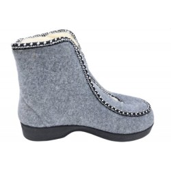 Padero Hausstiefel Hellgrau 515-43-0001 Schuhe