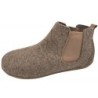 Rohde Damen Filz Chelsea Hausschuhe Beige 6868-17 Schuhe