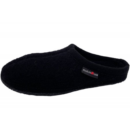 Haflinger Pantoffel Alaska Schwarz 611001-203 Schuhe