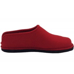 Haflinger Hausschuhe Smily Rubin/Rot 311013-11 Schuhe