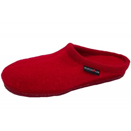 Haflinger Pantoffel Alaska Rot 611001-85 Schuhe