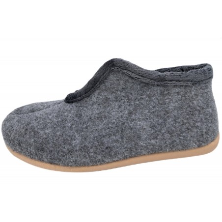 Damen Hausschuh geschlossen grau 517400029 Schuhe