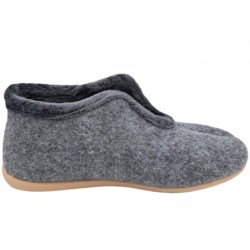 Damen Hausschuh geschlossen grau 517400029 Schuhe
