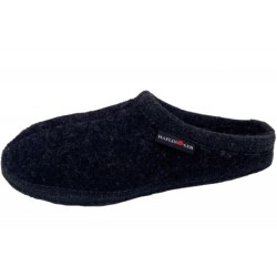Haflinger Pantoffel Alaska Graphit 611001-77 Schuhe