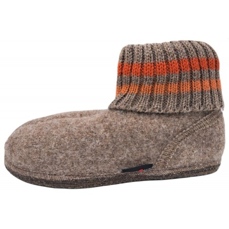 Haflinger Hausschuhe Paul Beige 631051-46 Schuhe