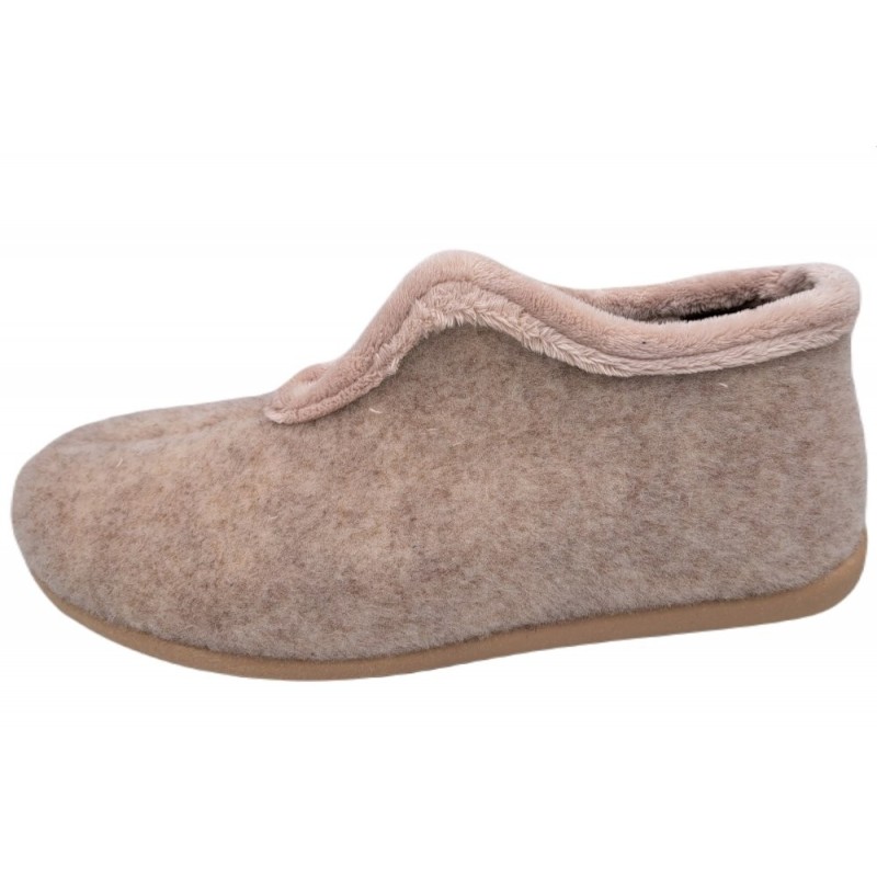 Damen Hausschuh geschlossen beige 517600025 Schuhe