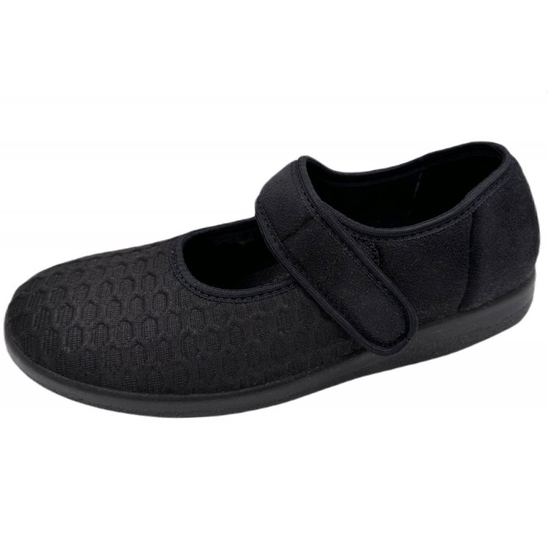 OrtoMed Damen Hausschuh Ballerina 519-00-0008 Schuhe