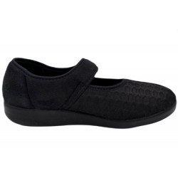 OrtoMed Damen Hausschuh Ballerina 519-00-0008 Schuhe