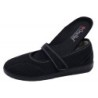 OrtoMed Damen Hausschuh Ballerina Schwarz 519000019 Schuhe